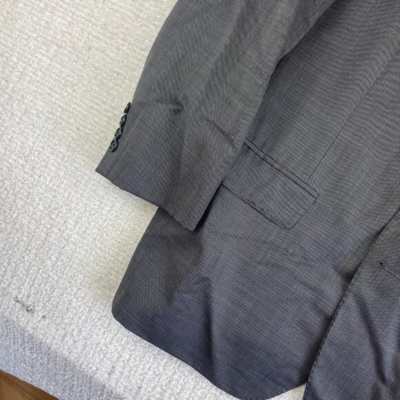 J.P. Tilford Samuelsohn x Harry Rosen charcoal gray Sport Blazer Jacket 44R READ - Picture 5 of 16